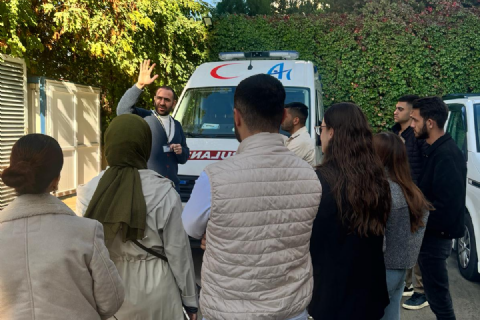 Çağ Üniversitesi İSG öğrencilerini hastanemizde ağırladık