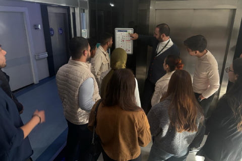 Çağ Üniversitesi İSG öğrencilerini hastanemizde ağırladık