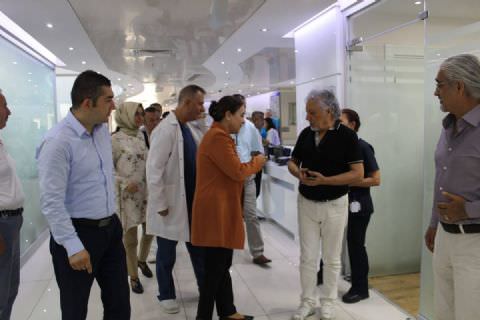 AK Party Deputy Zeynep Gül Yılmaz visited our hospital