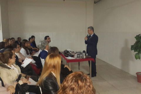 Conference by lawyer Alpay Antmen