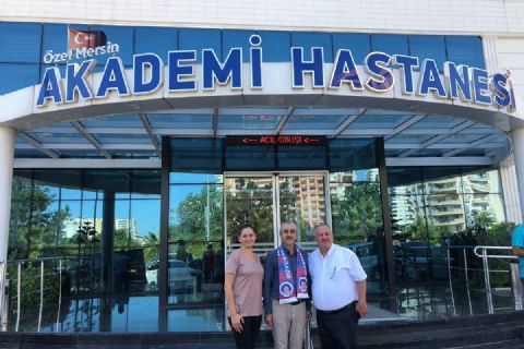 Mersin Büyükşehir Basketbol Kulübü Hastanemizi Ziyaret Etti