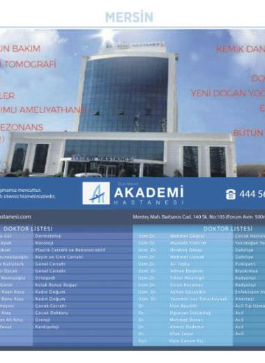 Akdeniz'in İncisi Özel Akademi Hastanesi