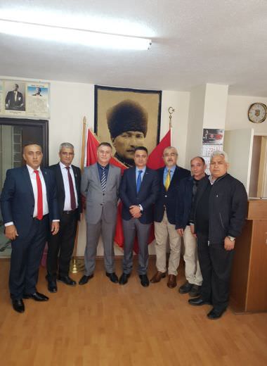 Visit to Mersin Veterans with Disabilities Veterans, Martyrs, Widows and Orphans Association